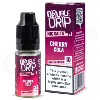 Cherry Cola Nic Salt E-Liquid by Double Drip