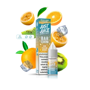 Just Juice Bar Kiwi Passion Orange 10ml Nic Salt – Exotic, Zesty, Smooth