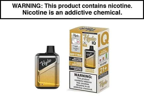 HYDE IQ 8ML 5000 PUFF DISPOSABLE VAPE - Image 2