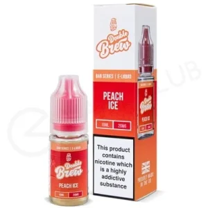 Peach Ice Nic Salt E-Liquid by Double Brew