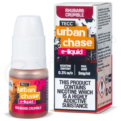 Rhubarb Crumble E-Liquid by Urban Chase