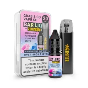 Zeus Juice Grab and Go Pod Kit – Blueberry Sour Razz