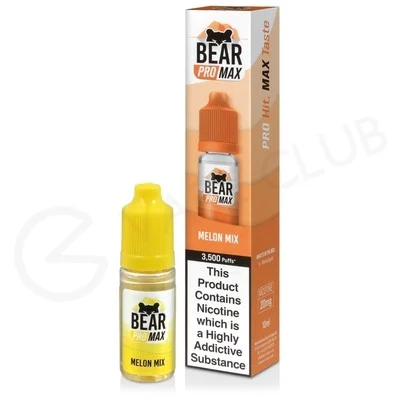 Melon Mix Nic Salt E-Liquid by Bear Pro Max