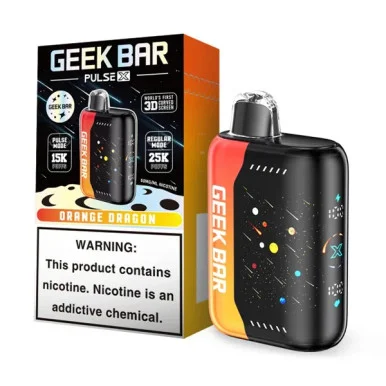 GEEK BAR PULSE X 5% NIC 25,000 PUFFS VAPE (ORANGE DRAGON)