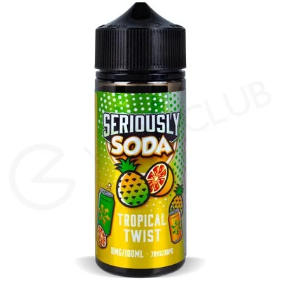 Tropical Twist Shortfill E-Liquid by Seriously Soda 100ml