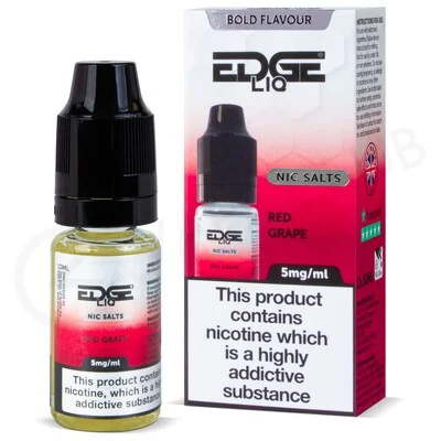 Red Grape Nic Salt E-Liquid by Edge Liq