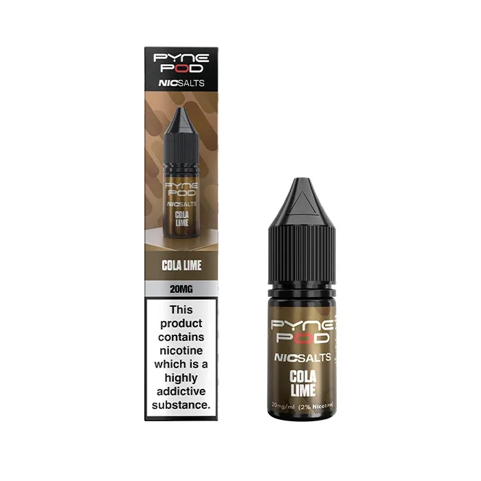 Cola Lime Nic Salt E-Liquid by Pyne Pod
