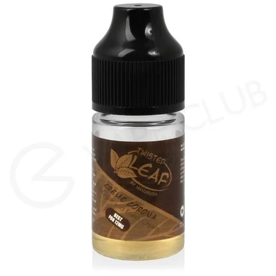 Creme Corona Shortfill E-Liquid by Manabush Twisted Leaf - Image 2