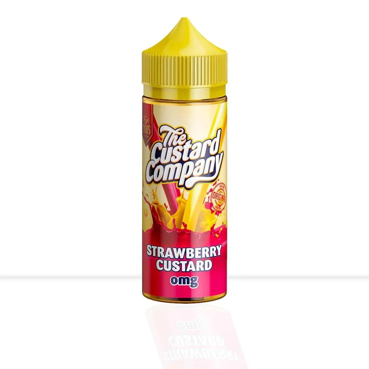 Strawberry Custard Shortfill E-Liquid The Custard Company