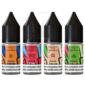 Nerd Liq Bar Salts Nic Salts 10ml