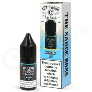 Menthol Ice Nic Salt E-Liquid by Cuttwood Bar Salts