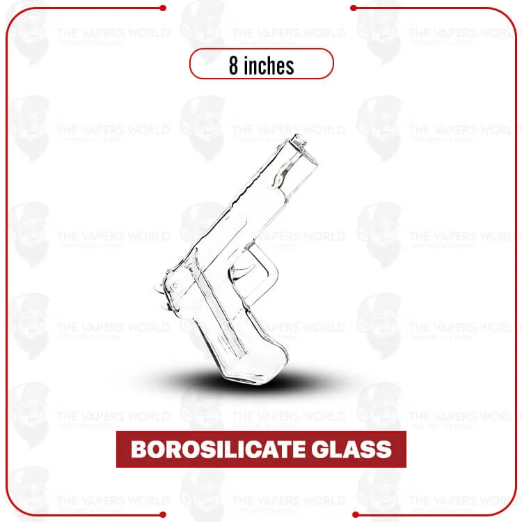 Smoking Gun Glass Bubbler