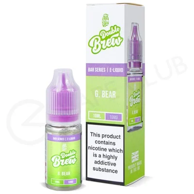 G Bear Nic Salt E-Liquid by Double Brew