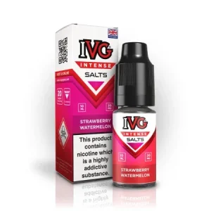 IVG Nic Salt Intense 10ml Eliquid - Strawberry Watermelon