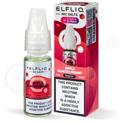 Apple Blackcurrant Nic Salt E-Liquid by Elf Bar Elfliq