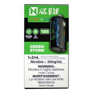 Fire n’ Ice Green Storm 2ml 20mg