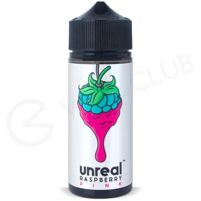 Pink Shortfill E-Liquid by Unreal Raspberry 100ml