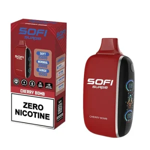 SOFI Surge Cherry Bomb 25K ZERO Nicotine Disposable