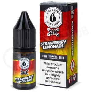 Strawberry Lemonade Berry Nic Salt E-Liquid by Juice N Power