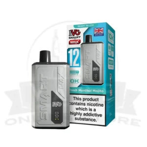 Fresh Menthol Mojito IVG Smart Max 10k Vape Kit