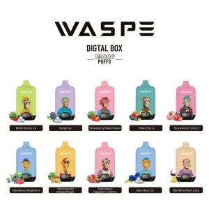 WASPE 12000 PUFFS Digital Box Disposable Vape