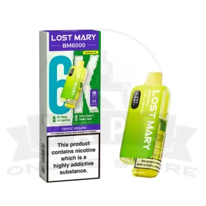 Triple Melon Lost Mary BM6000 Prefilled Pod Kit