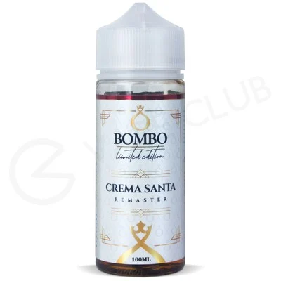 Crema Santa Shortfill E-Liquid by Bombo Platinum 100ml