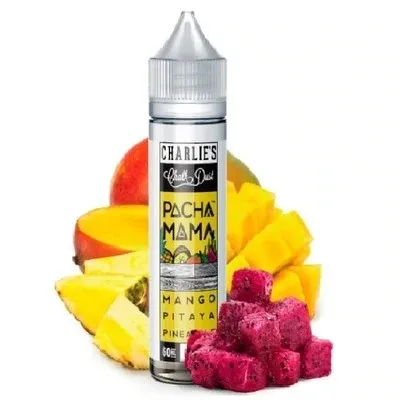 Pachamama E-Liquid Mango Pitaya Pineapple 60ml - Image 2