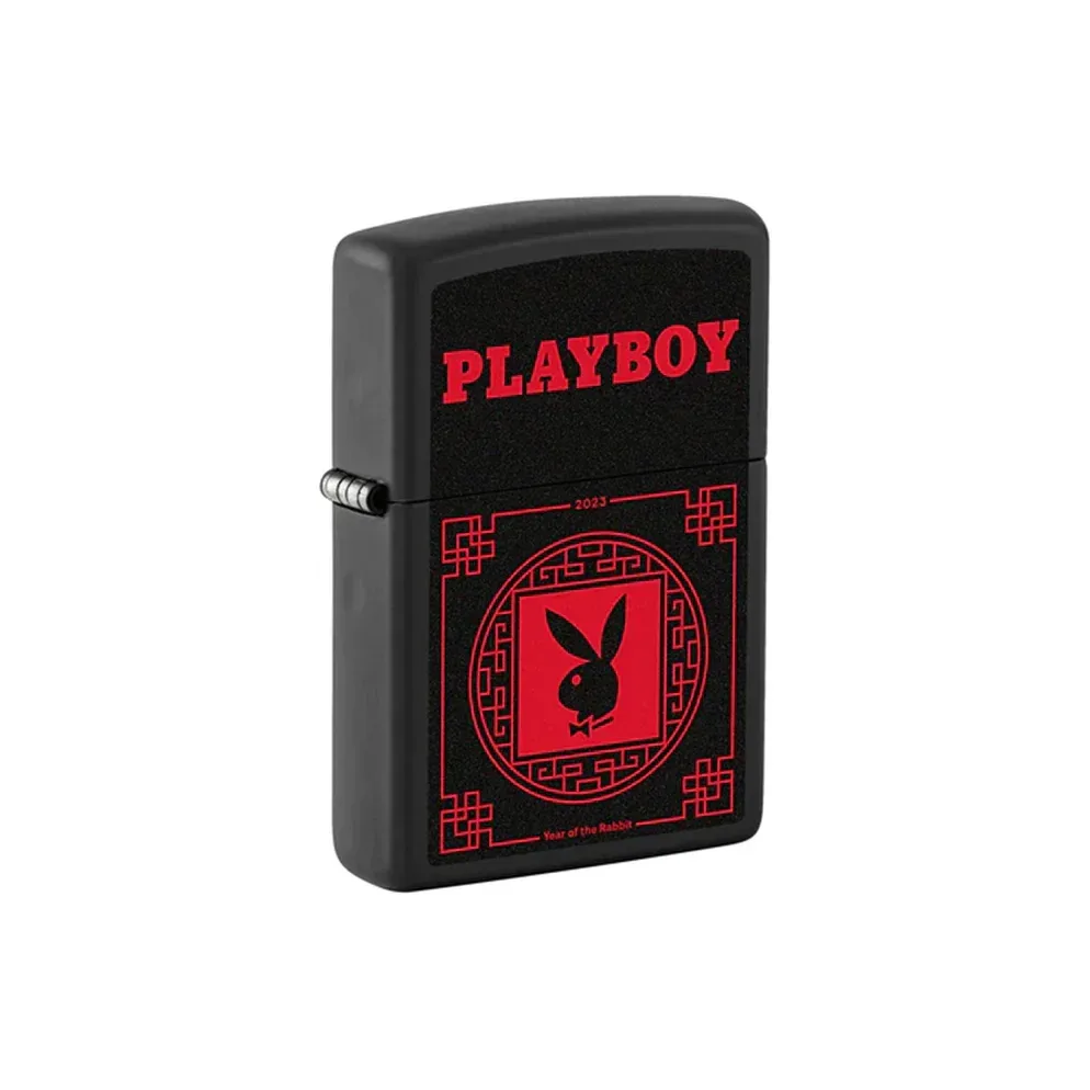 Zippo Lighter - Playboy Red Scan - Image 2