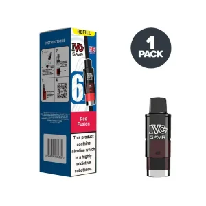 Red Fusion IVG Savr Refill Pack