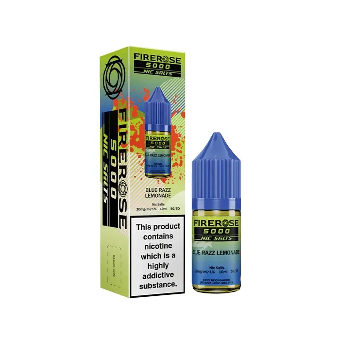 Blue Razz Lemonade Nic Salt E-Liquid by Firerose 5000