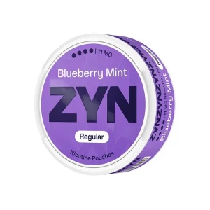 ZYN Blueberry Mint Regular Nicotine Pouches