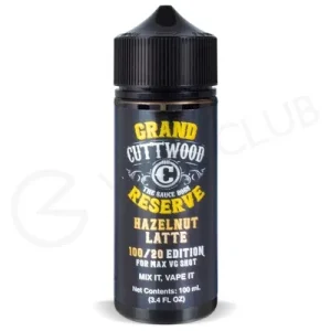 Hazelnut Latte Shortfill E-liquid by Cuttwood Grand Reserve 100ml