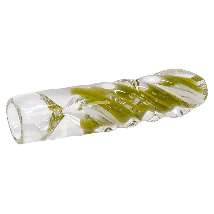 Colour Changing Multi Design Glass Bat One Hitter - Image 2