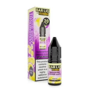 Zeus Juice Bar LIQ Salts Passionfruit Orange Guava 10ml Nic Salt