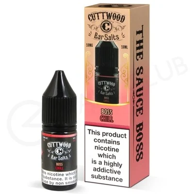 Boss Chill Nic Salt E-Liquid by Cuttwood Bar Salts