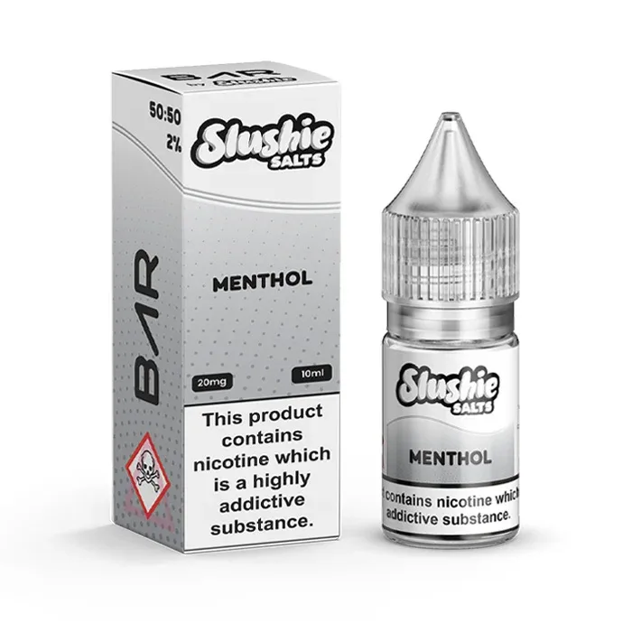 Menthol Nic Salt E-Liquid by Slushie Salts BAR