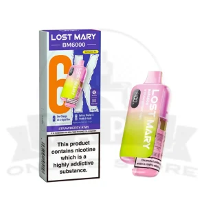 Strawberry Kiwi Lost Mary BM6000 Prefilled Pod Kit
