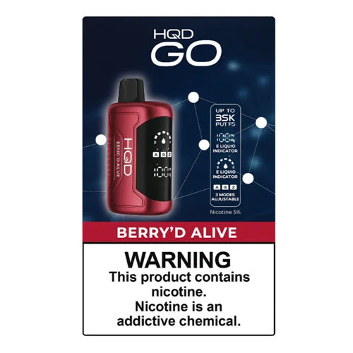 HQD GO 35K 3% Disposable Vape Device - 1PC - Image 2