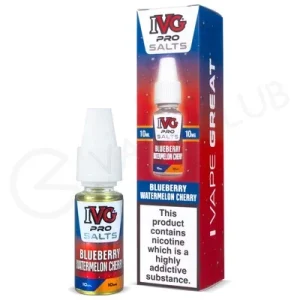 Blueberry Watermelon Cherry E-Liquid by IVG Pro Salts