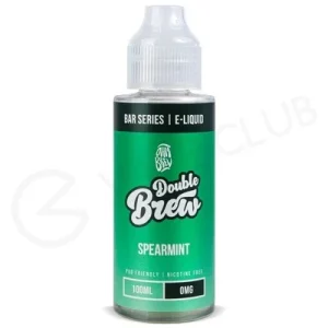 Spearmint Shortfill E-Liquid by Double Brew Bar Series 100ml