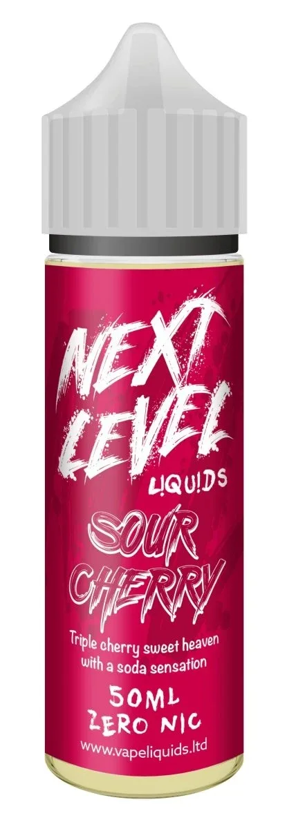 Next Level Liquids - Sour Cherry Shortfill E-Liquid 50ml