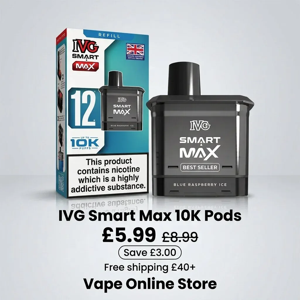 IVG Smart Max 10K Puffs Prefilled Replacement Pods - Image 2