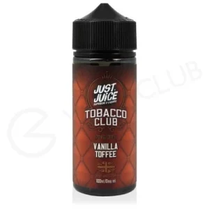 Vanilla Toffee Tobacco Shortfill E-Liquid by Just Juice 100ml