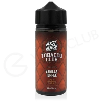 Vanilla Toffee Tobacco Shortfill E-Liquid by Just Juice 100ml