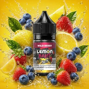 Lemon Beast Wild Berry 30 ml Salt Nic E-Liquid