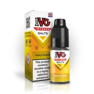 IVG Nic Salt Intense 10ml Eliquid - Triple Mango