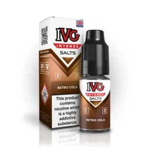 IVG Nic Salt Intense 10ml Eliquid - Retro Cola