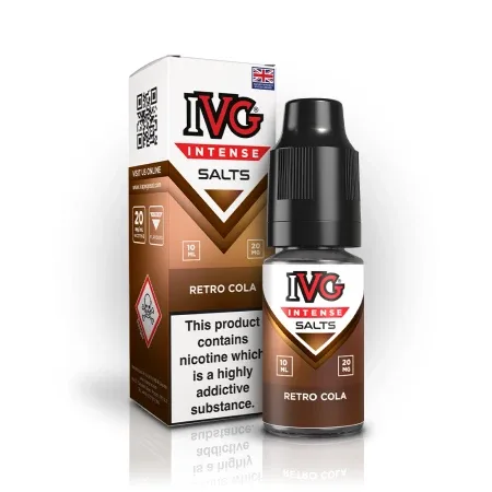 IVG Nic Salt Intense 10ml Eliquid - Retro Cola