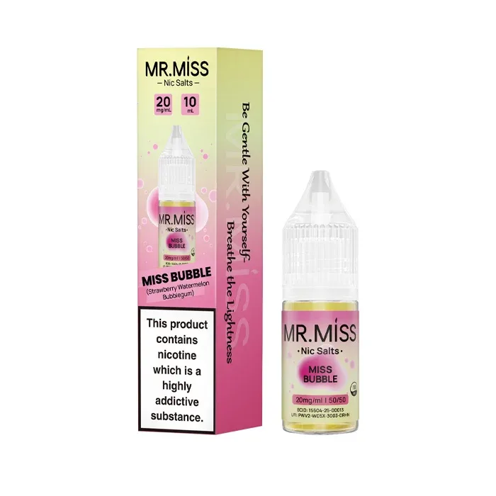 Miss Bubble Nic Salt by Mr. Miss